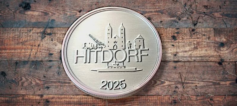 Hitdorf - Münze - Messing 40mm
